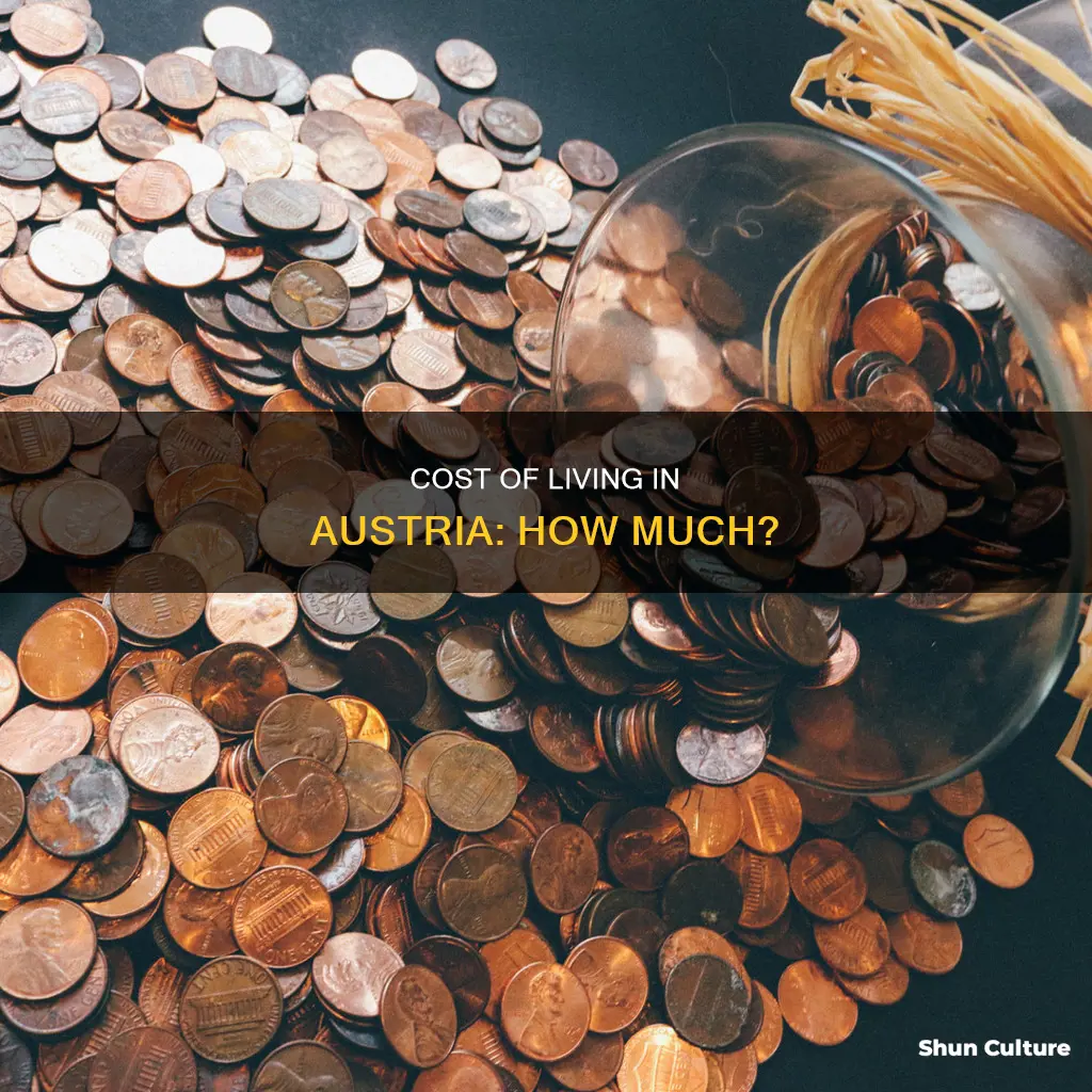 what is the mean cost of living in austria