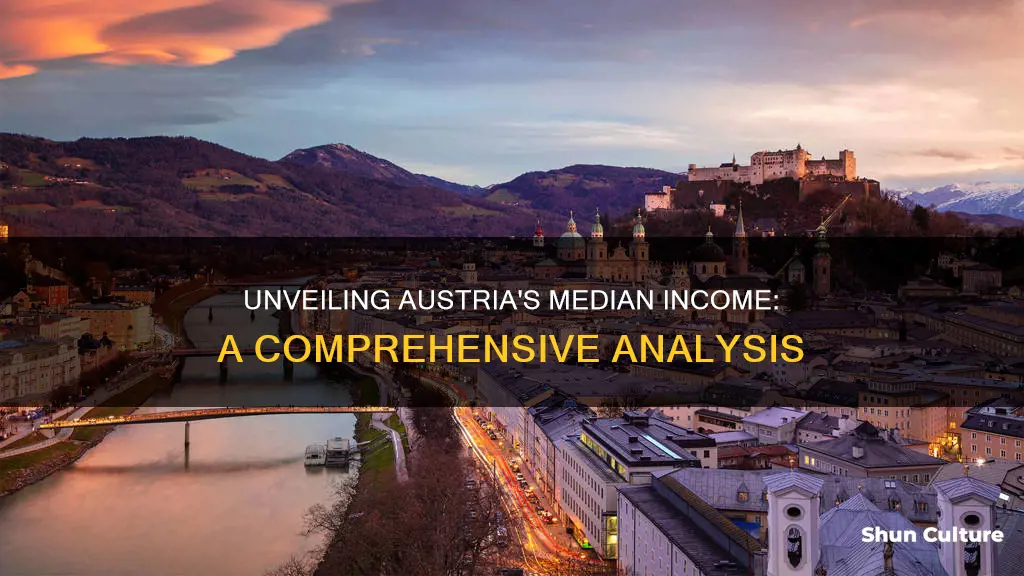 what is the mean income in austria