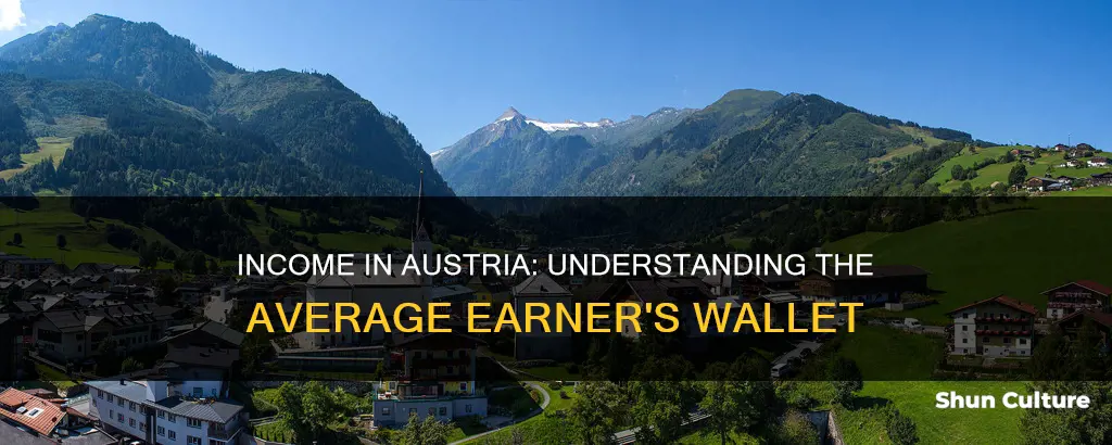 what is the mean income in austria