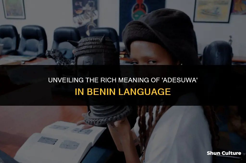 what is the meaning of adesuwa in benin language