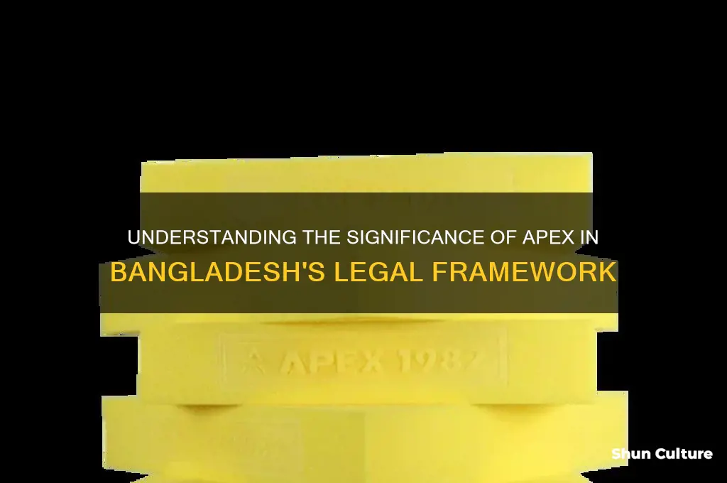 what is the meaning of apex in bangladesh