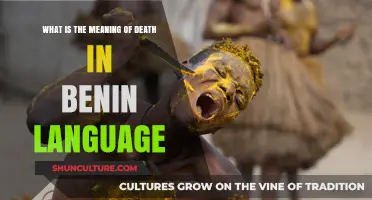 Exploring the Concept of Death in Benin Language and Culture