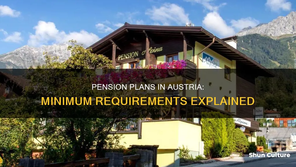 what is the minimum pension in austria