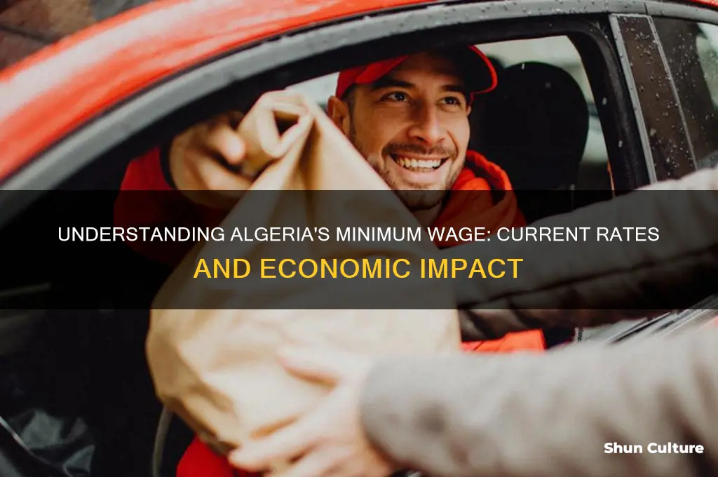 what is the minimum wage in algeria