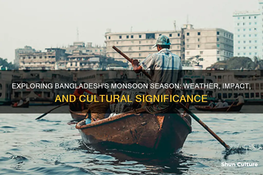 what is the monsoon season in bangladesh like