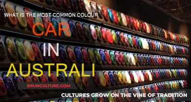 Car Color Craze: Australia's Most Common Choice