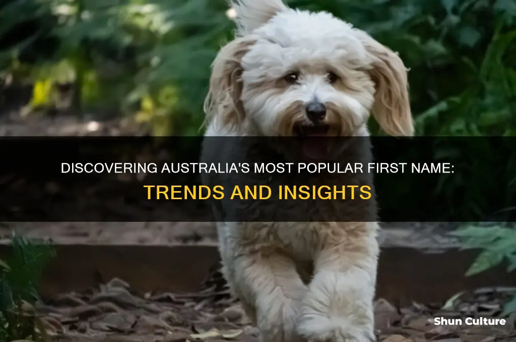what is the most common first name in australia