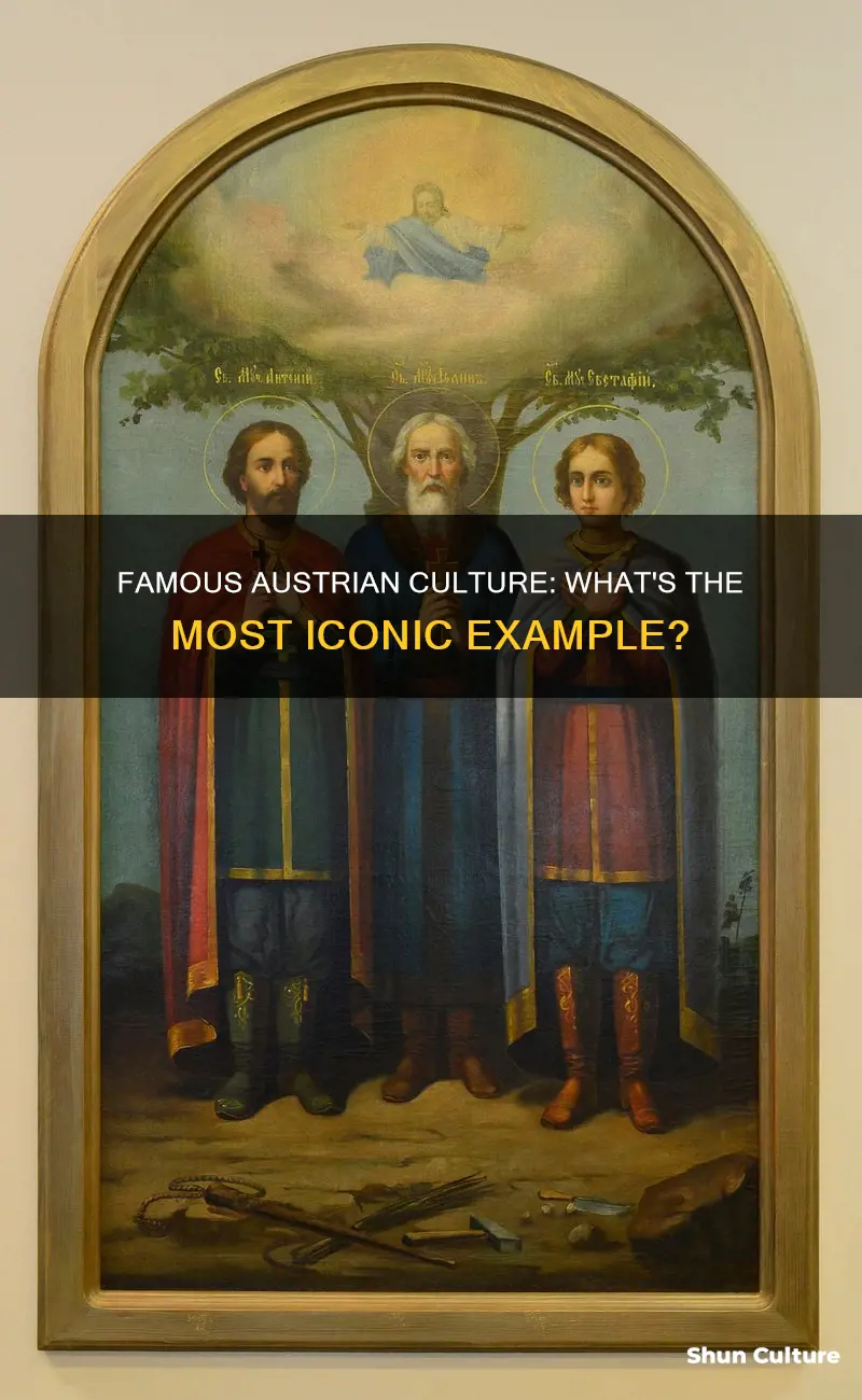 what is the most famous example of culture in austria