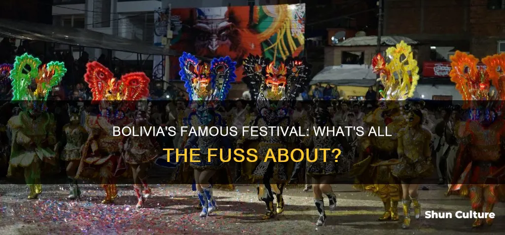 what is the most famous festival in bolivia