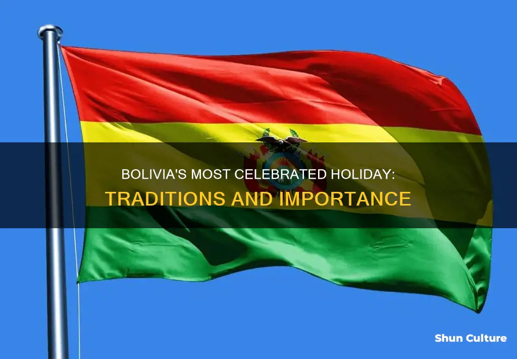 what is the most important holiday in bolivia