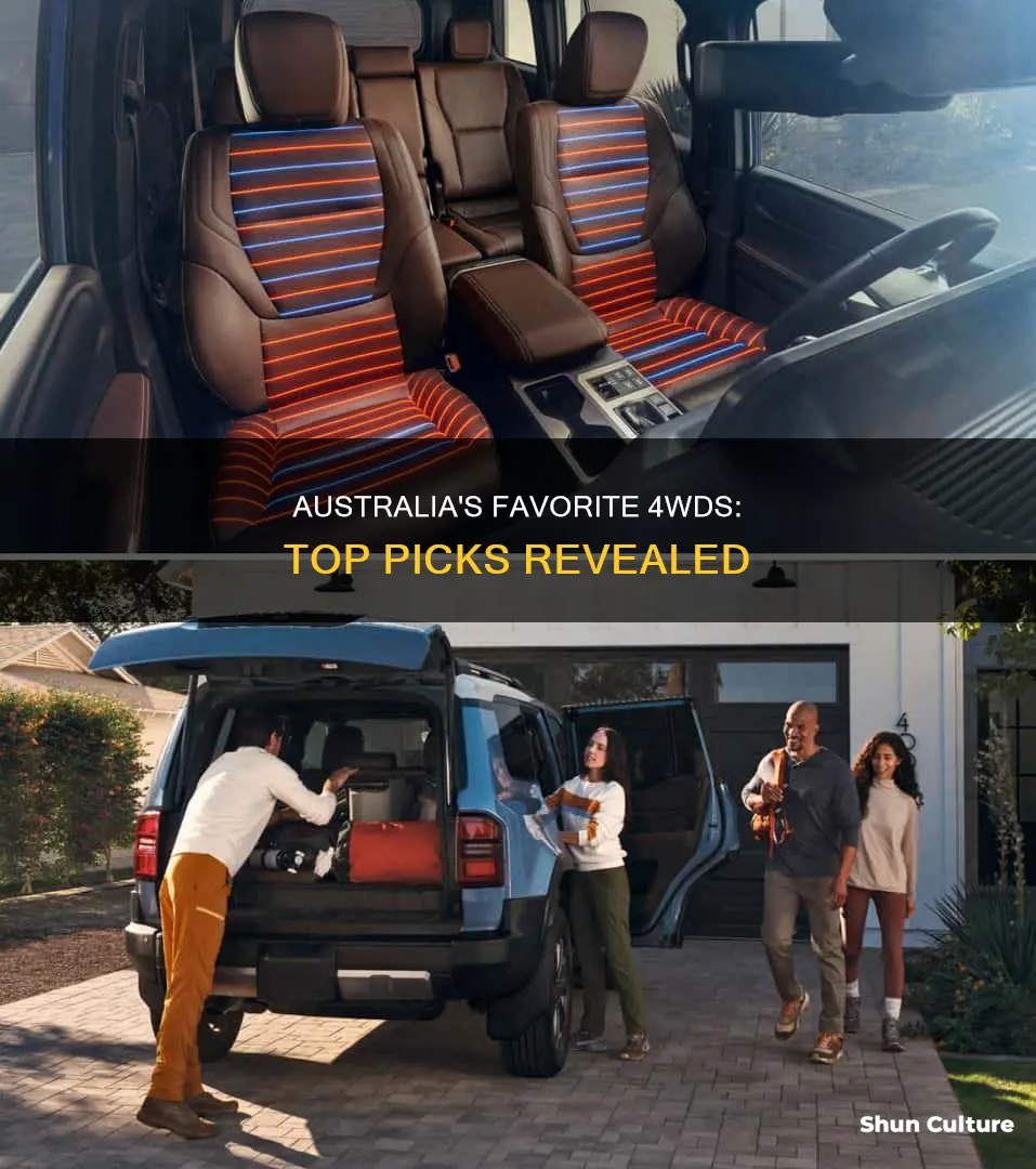 what is the most popular 4wd in australia