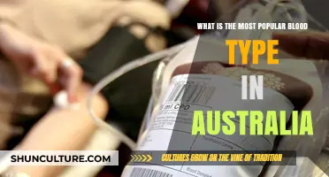Blood Type Popularity in Australia: The Most Common Type