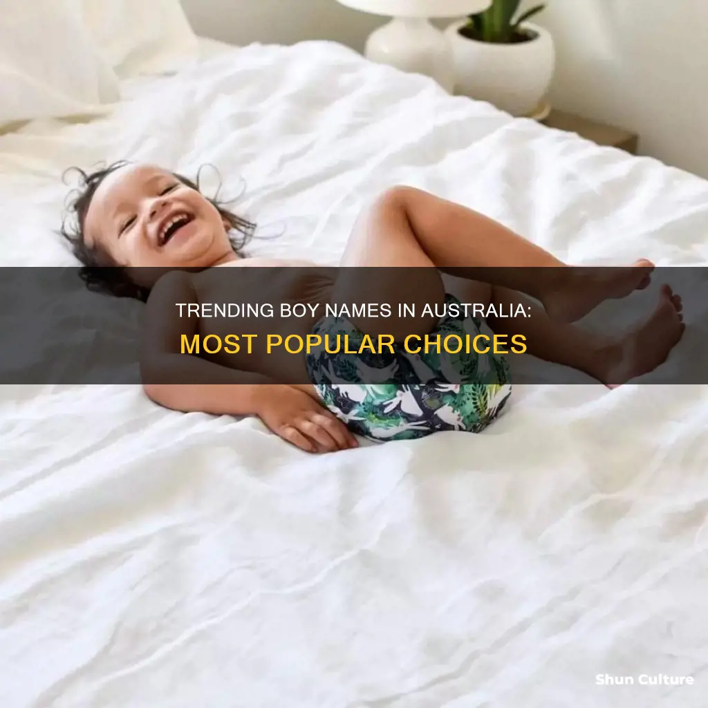 what is the most popular boy name in australia
