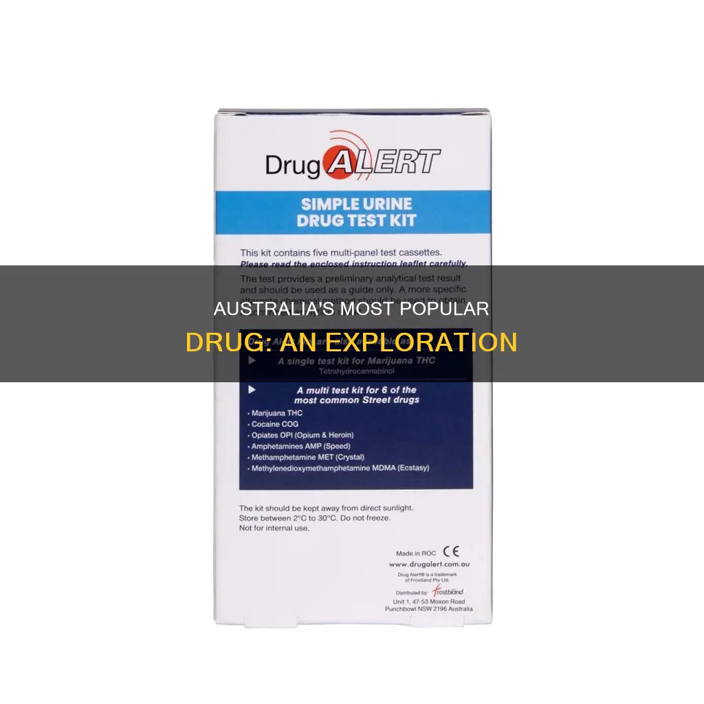 what is the most popular drug in australia