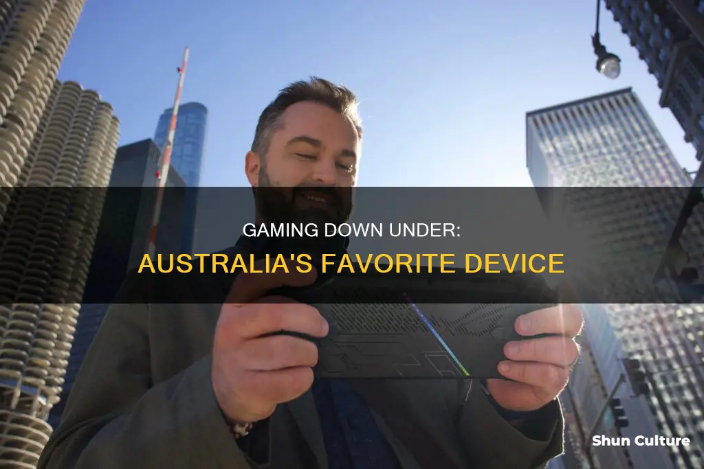 what is the most popular gaming device in australia