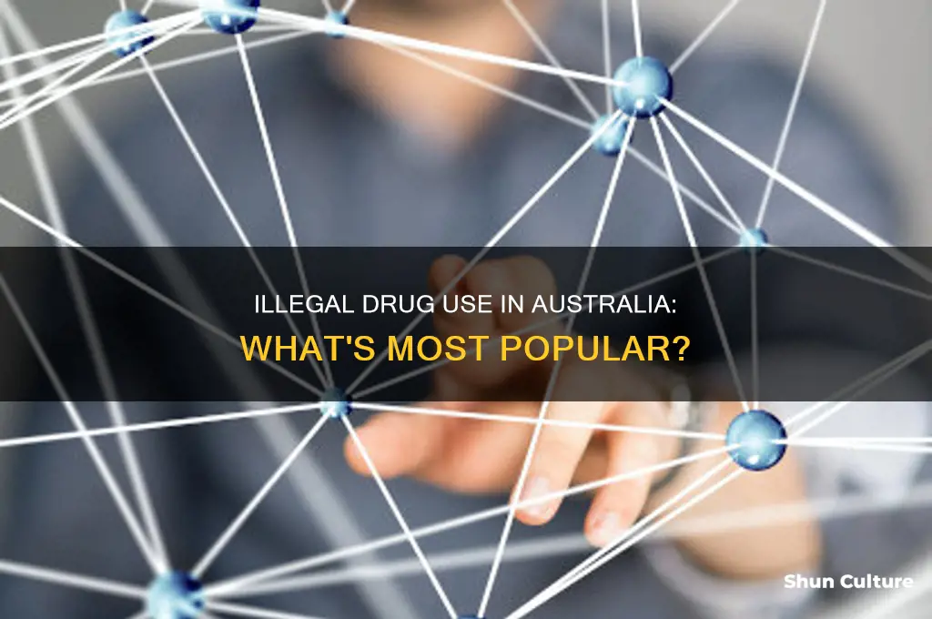 what is the most popular illegal drug in australia