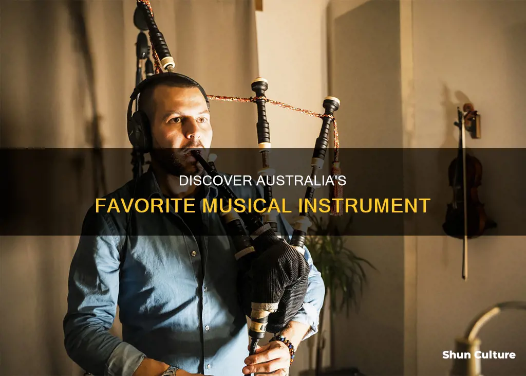 what is the most popular instrument in australia