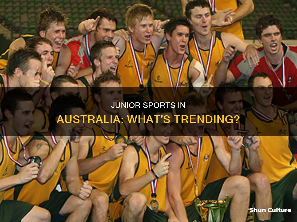 what is the most popular junior sport in australia