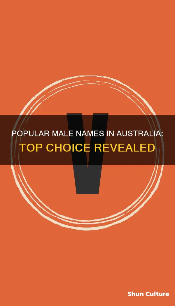 what is the most popular male name in australia