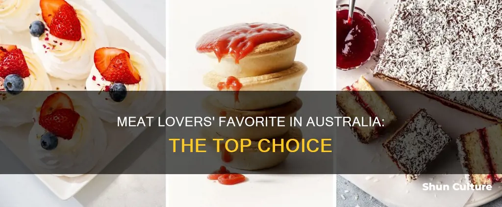what is the most popular meat in australia