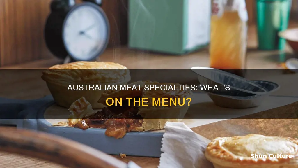 what is the most popular meat in australian cuisine uizlet