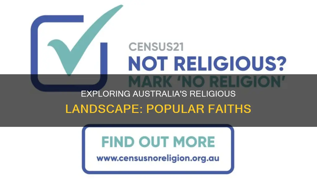 what is the most popular religen in australia