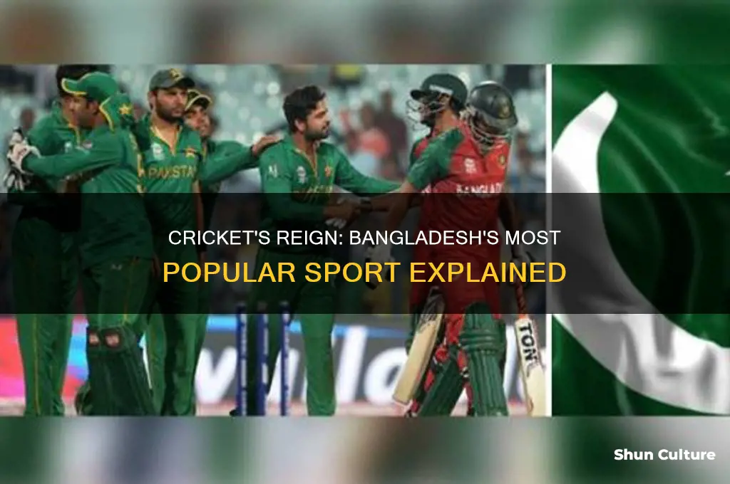 what is the most popular sport in bangladesh