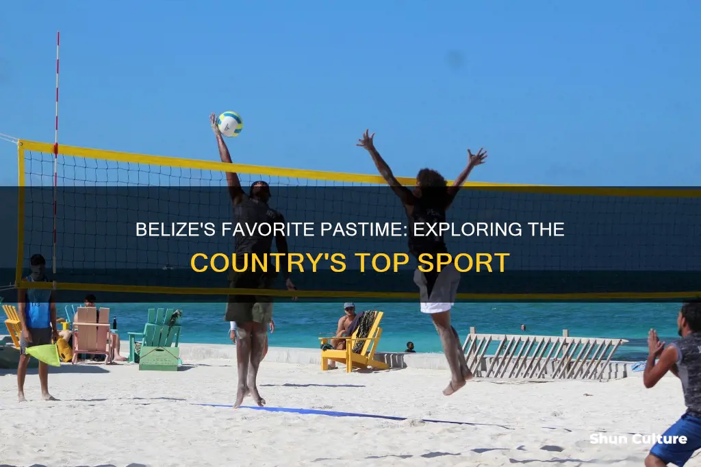 what is the most popular sport in belize