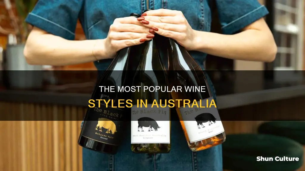 what is the most popular wine in australia