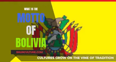 Exploring Bolivia's National Motto: A Country's Creed