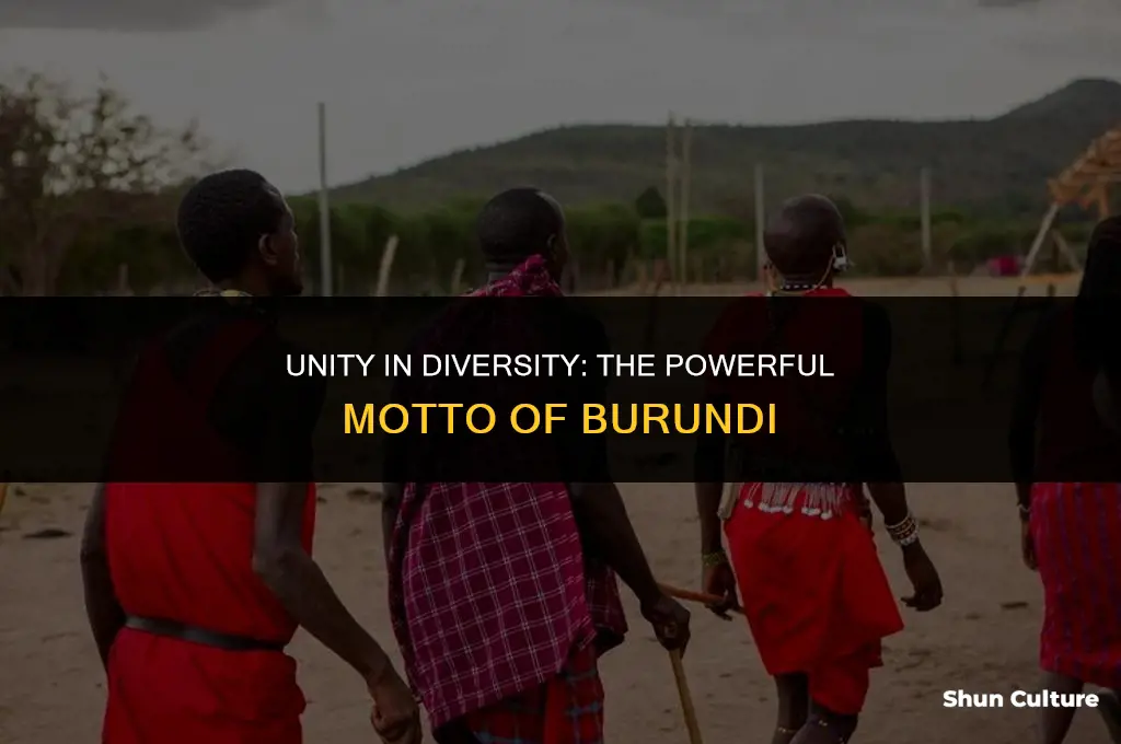what is the motto of burundi