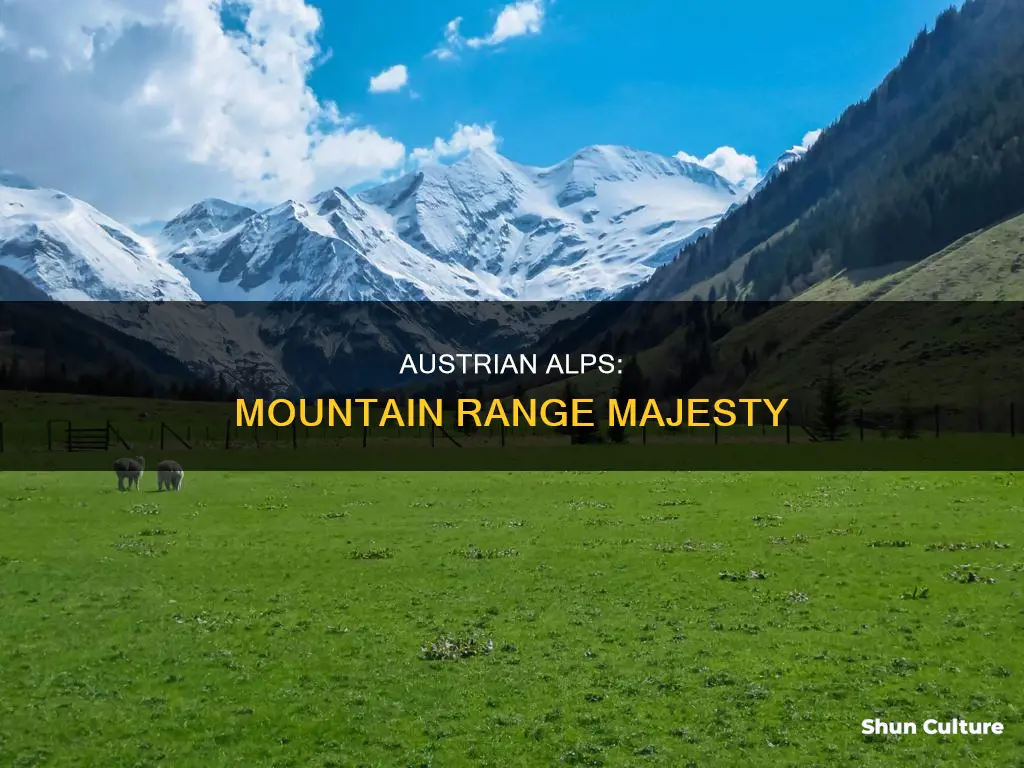 what is the mountain range in austria