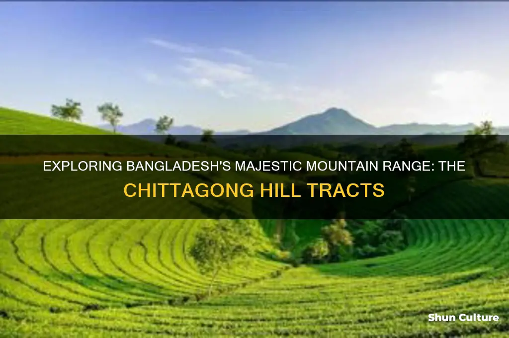 what is the mountain range in bangladesh