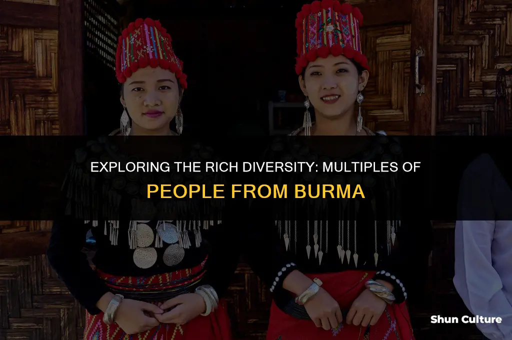 what is the multiple of people from burma