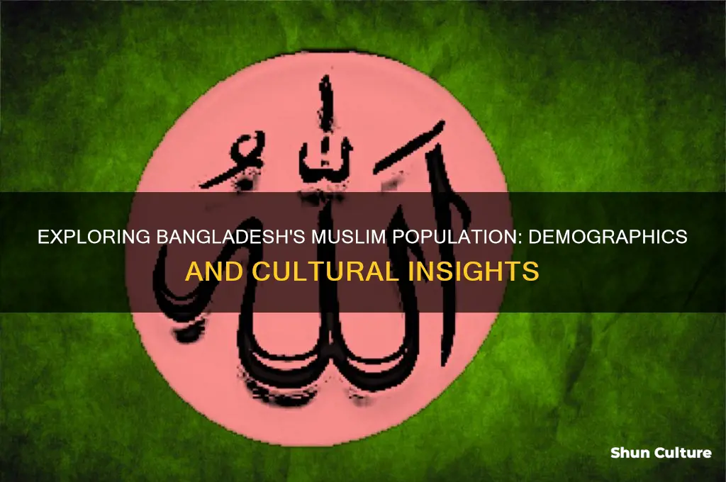 what is the muslim population in bangladesh