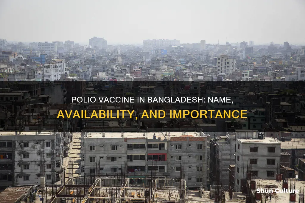 what is the name of polio vaccine in bangladesh