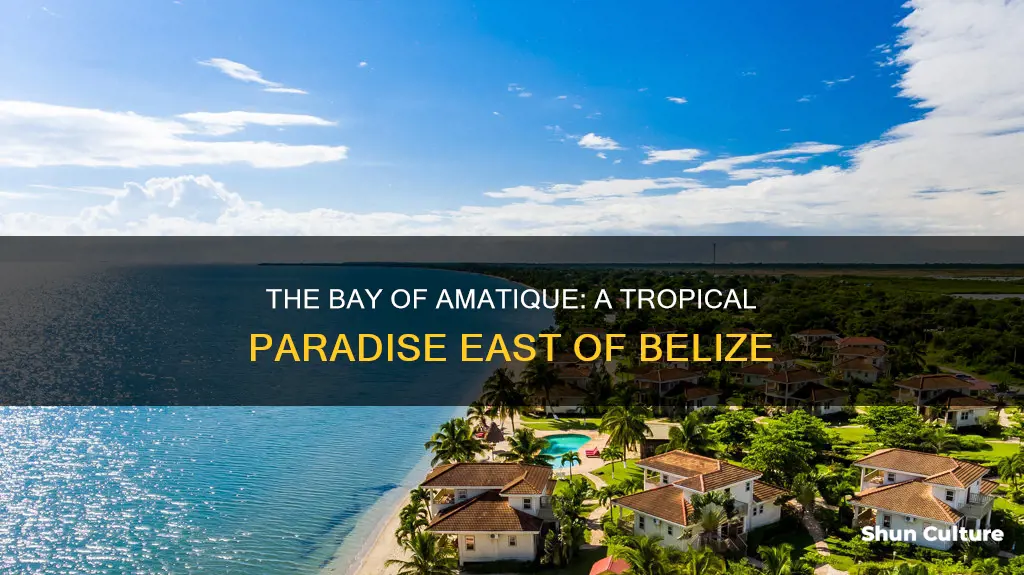 what is the name of the bay east of belize