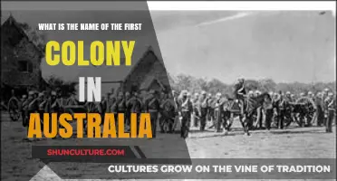 Unveiling Australia's Origins: The Name of Its First Colony