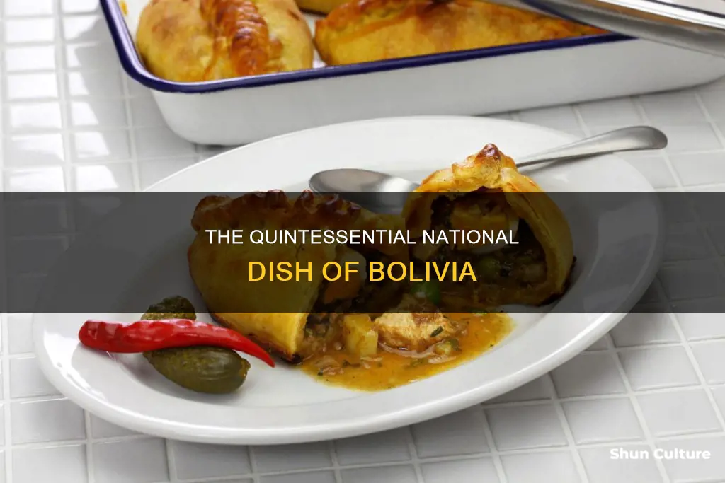 what is the national dish of bolivia