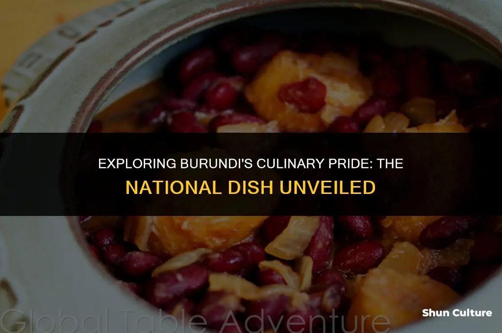 what is the national dish of burundi