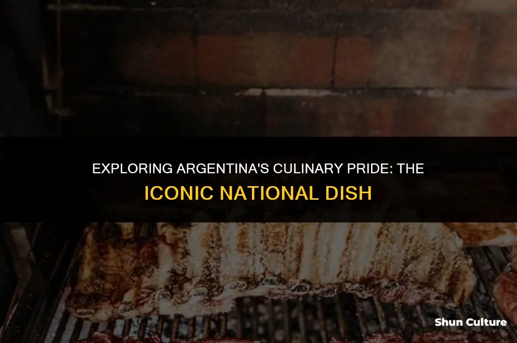 what is the national food of argentina