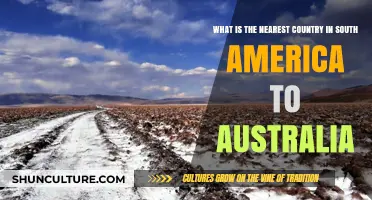 Which South American Country Is Closest to Australia?