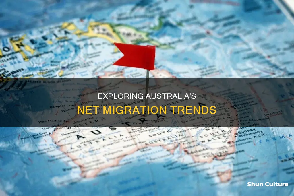 what is the net migration rate in australia