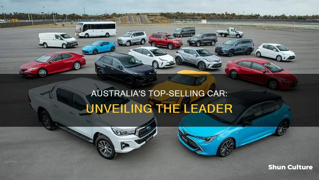 what is the number 1 selling car in australia