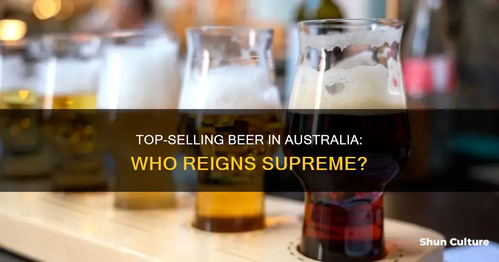 what is the number one selling beer in australia