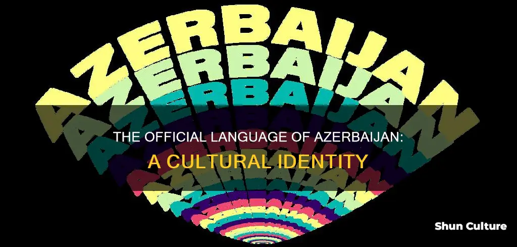 what is the offial language of azerbaijan