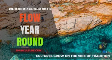 Australia's Unique Lifeline: The Only River Flowing Year-Round