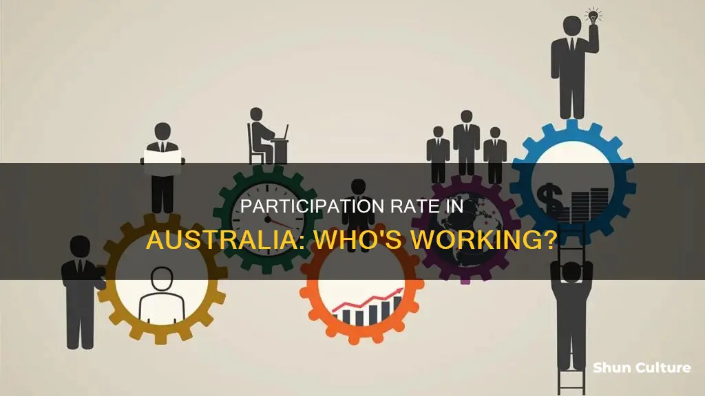 what is the participation rate in australia