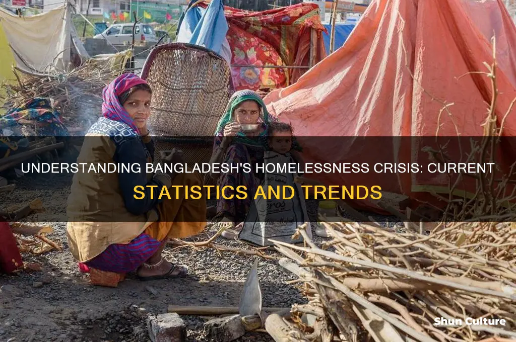 what is the percent of homeless in bangladesh