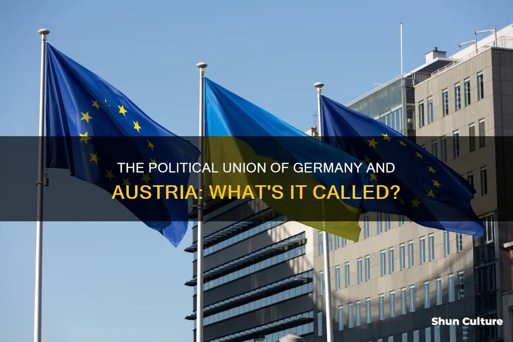 what is the political union of germany and austria called